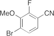 4-Bromo-2-fluoro-3-methoxybenzonitrile