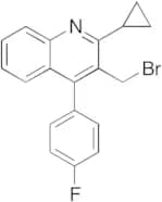 3-(Bromomethyl)-2-cyclopropyl-4-(4-fluorophenyl)quinoline