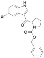 (S)-Benzyl 2-(5-Bromo-1H-indole-3-carbonyl)pyrrolidine-1-carboxylate