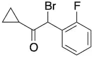 2-​Bromo-​2-​(2-​fluorophenyl)​-​1-​cyclopropylethanone (90% purity)
