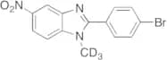 2-(4-Bromophenyl)-1-methyl-d3-5-nitro-1H-benzo[d]imidazole
