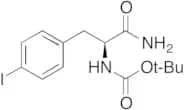tert-Butyl [(S)-1-amino-3-(4-iodophenyl)-1-oxopropan-2-yl]carbamate