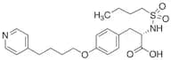 N-(n-Butanesulfonyl)-O-[4-(4-pyridinyl)-butyl]-(S)-tyrosine