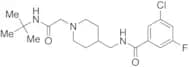 N-((1-(2-(tert-Butylamino)-2-oxoethyl)piperidin-4-yl)methyl)-3-chloro-5-fluorobenzamide