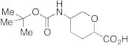 5-((tert-Butoxycarbonyl)amino)tetrahydro-2H-pyran-2-carboxylic Acid