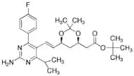 tert-Butyl-7-[4-(4-fluorophenyl)-6-isopropyl-2-aminopyrimidin-5-yl]-(3R,5S)-isopropylidene-(E)-6-h…