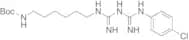 tert-Butyl (6-(3-(N-(4-Chlorophenyl)carbamimidoyl)guanidino)hexyl)carbamate