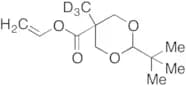 2-tert-Butyl-5-methyl-1,3-dioxane-5-carboxylic Acid Vinyl Ester-d3