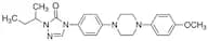 2-(2-Butyl)-4-{4-[4-(4-methyloxy-phenyl)-piperazin-1-yl]-phenyl}-2,4-dihydro-[1,2,4]-triazol-3-one