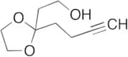 2-(3-Butyn-1-yl)-1,3-dioxolane-2-ethanol