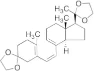 6Z-9,10-seco-3,20-Bis-(ethylenedioxy)-pregna-5(10)-6,8-triene