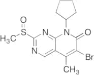 6-Bromo-8-cyclopentyl-5-methyl-2-(methylsulfinyl)pyrido[2,3-d]pyrimidin-7(8H)-one