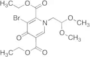 3-Bromo-1-(2,2-dimethoxyethyl)-1,4-dihydro-4-oxo-2,5-pyridinedicarboxylic Acid 2,5-Diethyl Ester