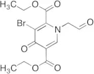 3-Bromo-1,4-dihydro-4-oxo-1-(2-oxoethyl)-2,5-pyridinedicarboxylic Acid 2,5-Diethyl Ester