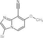 3-Bromo-7-methoxyimidazo[1,2-a]pyridine-8-carbonitrile