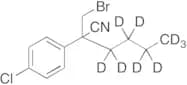α-(Bromomethyl)-α-butyl-4-chlorobenzeneacetonitrile-d9