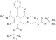 1-tert-Butyl 3-Ethyl 5-methyl 2-((2-((tert-Butoxycarbonyl)amino)ethoxy)methyl)-4-(2-chlorophenyl)-…