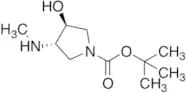 tert-Butyl trans-3-Hydroxy-4-(methylamino)pyrrolidine-1-carboxylate