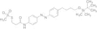 (E)-S-(3-((4-((4-(4-((tert-Butyldimethylsilyl)oxy)butyl)phenyl)diazenyl)phenyl)amino)-3-oxopropyl)…