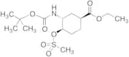 (1S,3R,4R)-3-[(tert-Butoxycarbonyl)amino]-4-[(methylsulfonyl)oxy]cyclohexanecarboxylic Acid Ethyl …