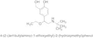 4-(2-(tert-butylamino)-1-ethoxyethyl)-2-(hydroxymethyl)phenol