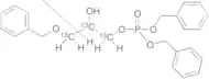 1-(Benzyloxy)-3-[[bis(benzyloxy)phosphoryl]oxy]propan-2-ol-13C3