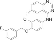 N-[3-Chloro-4-[(3-fluorophenyl)methoxy]phenyl]-6-iodo-4-quinazolinamine