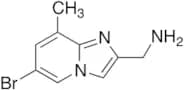 {6-Bromo-8-methylimidazo[1,2-a]pyridin-2-yl}methanamine Hydrochloride