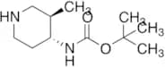 tert-Butyl N-[rel-(3R,4R)-3-methyl-4-piperidyl]carbamate