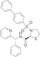 (S)-3-([1,1'-biphenyl]-4-ylsulfonyl)-N-((R)-phenyl(pyridin-2-yl)methyl)thiazolidine-2-carboxamide