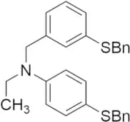 4-(Benzylthio)-N-(3-(benzylthio)benzyl)-N-ethylaniline
