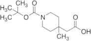 2-(1-(tert-Butoxycarbonyl)-4-methylpiperidin-4-yl)acetic Acid