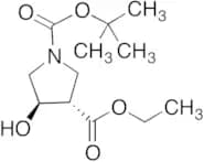 (3S,4R)-1-tert-Butyl 3-Ethyl 4-Hydroxypyrrolidine-1,3-dicarboxylate