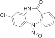 8-Chloro-5,10-dihydro-5-nitroso-11H-dibenzo[b,e][1,4]diazepin-11-one (N-nitroso Clozapine Impurity…