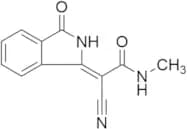 2-Cyano-2-(2,3-dihydro-3-oxo-1H-isoindol-1-ylidene)-N-methylacetamide