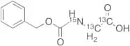 N-Carbobenzoxyglycine-13C2,15N