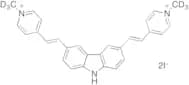 4,4'-[9H-Carbazole-3,6-diyldi-(1E)-2,1-ethenediyl]bis[1-methyl-pyridinium Diiodide-d6