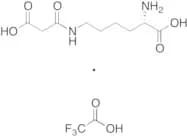 N6-(2-Carboxyacetyl)-L-lysine Trifluoroacetate Salt