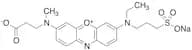 3-[N-(2-Carboxyethyl)methylamino]-7-[N-ethyl(3-sulfonatopropyl)amino]phenoxazin-5-ium Sodium