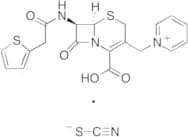 1-[[(6R,7R)-2-Carboxy-8-oxo-7-[(2-thienylacetyl)amino]-5-thia-1-azabicyclo[4.2.0]oct-2-en-3-yl]met…