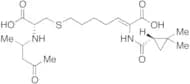 (Z)-7-(((2R)-2-Carboxy-2-((4-oxopentan-2-yl)amino)ethyl)thio)-2-((S)-2,2-dimethylcyclopropanecarbo…