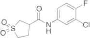 N-(3-Chloro-4-fluorophenyl)tetrahydro-3-thiophenecarboxamide 1,1-Dioxide