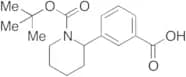 2-(3-Carboxyphenyl)-1-piperidinecarboxylic Acid 1-(1,1-Dimethylethyl) Ester