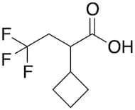 2-Cyclobutyl-4,4,4-trifluorobutanoic Acid