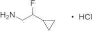 2-Cyclopropyl-2-fluoroethan-1-amine Hydrochloride