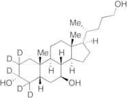 (3α,5β,7β)-Cholane-3,7,24-triol-d5
