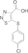 5-[(4-Chlorophenyl)thio]-1,2,3-thiadiazole-4-carboxylic Acid