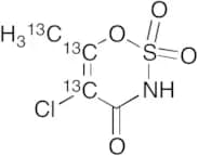 5-Chloro Acesulfame-13C3