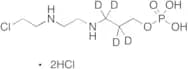 3-[[2-[(2-Chloroethyl)amino]ethyl]amino]propyl Monophosphate-d4 Dihydrochloride