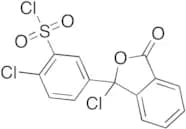 2-Chloro-5-(1-chloro-1,3-dihydro-3-oxo-1-isobenzofuranyl)-benzenesulfonyl Chloride